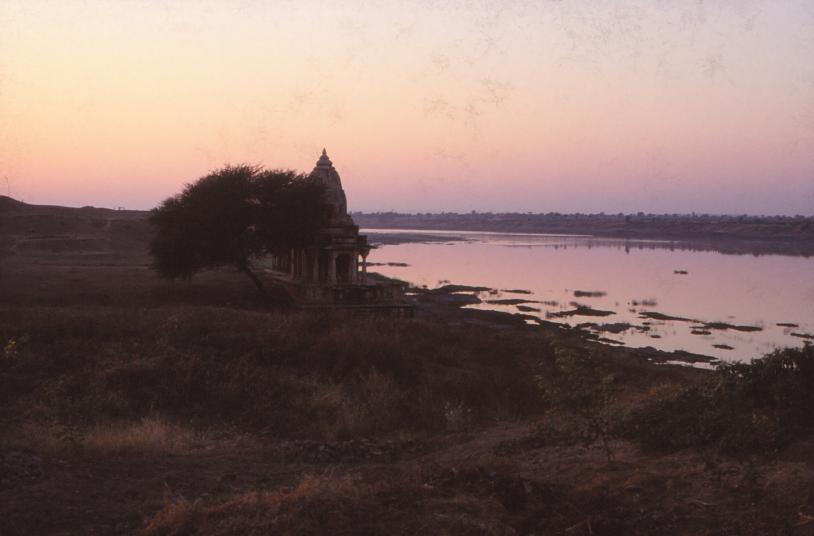 Historically and religiously significant Shiv temple at village Kasravad in Madhya Pradesh, parts of this temple complex have been relocated far from the river Narmada, Photo credit_ NBA